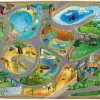 ACHOKA® Ultrasoft Spielteppich, Zoo, 100 X 150 Cm 22