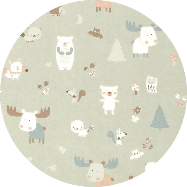 Alvi Babydecke Jersey Baby Forest, 75 X 100 Cm 3