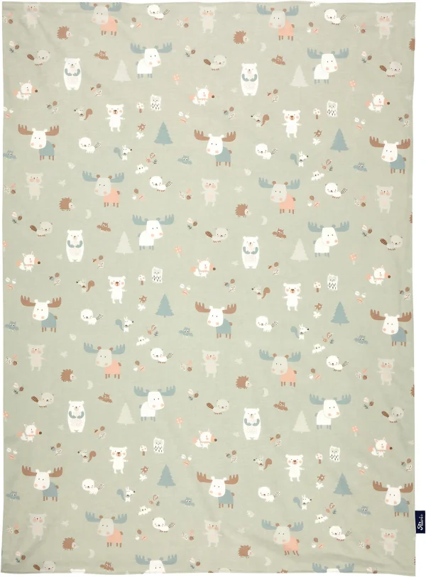 Alvi Babydecke Jersey Baby Forest, 75 X 100 Cm 1