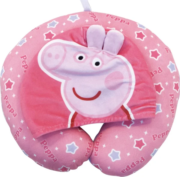 ARDITEX Nackenkissen Mit Kapuze, Peppa Pig, 33cm 3