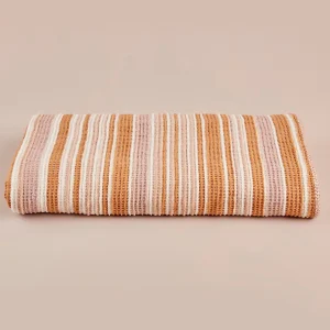 BELLA MAISON Decke Stripe In Beige 9