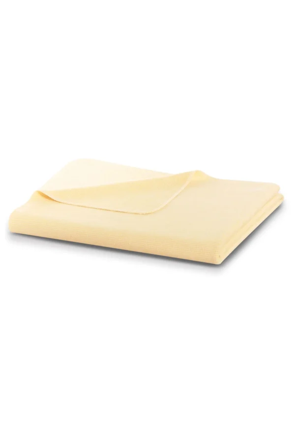 Biederlack Wohndecke Basic In Pearl Yellow 1