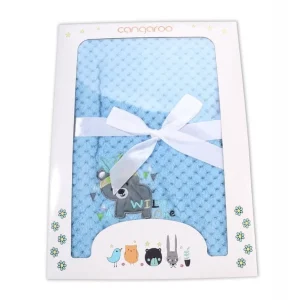 Cangaroo Babydecke Freya 80 X 110 Cm In Blau 6