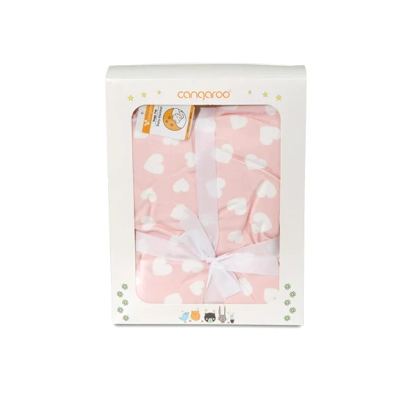 Cangaroo Babydecke Shaggy In Rosa 4