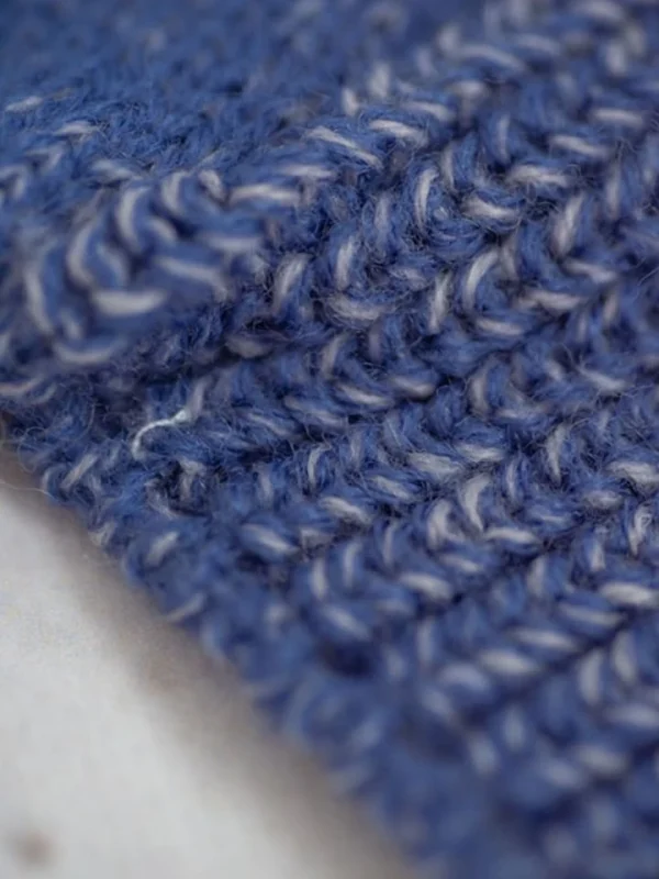 Crochetts Beindecke “Haifisch” In Blau 8