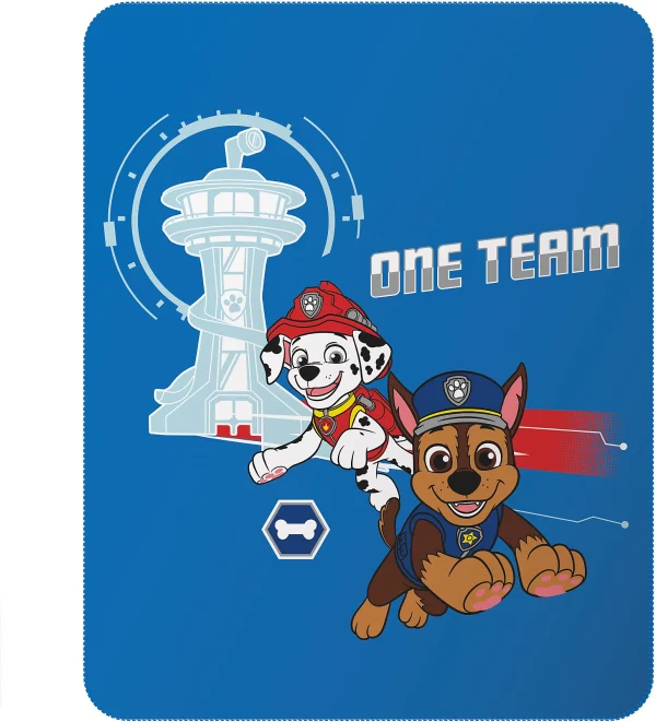 CTI Fleece Decke, Paw Patrol Ready For Aon, 110 X 140 Cm 1