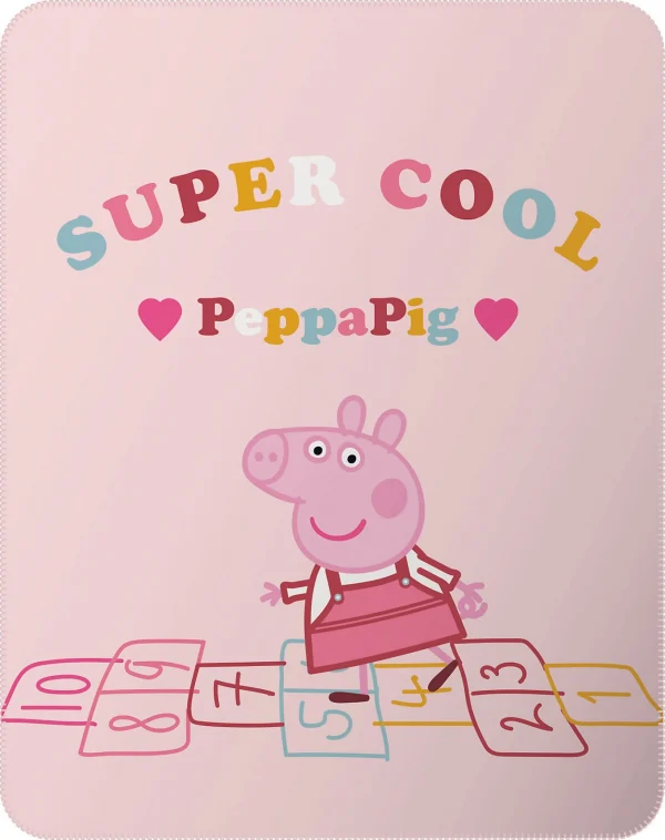 CTI Peppa Pig Fleecedecke Super Cool 110 X 140 1