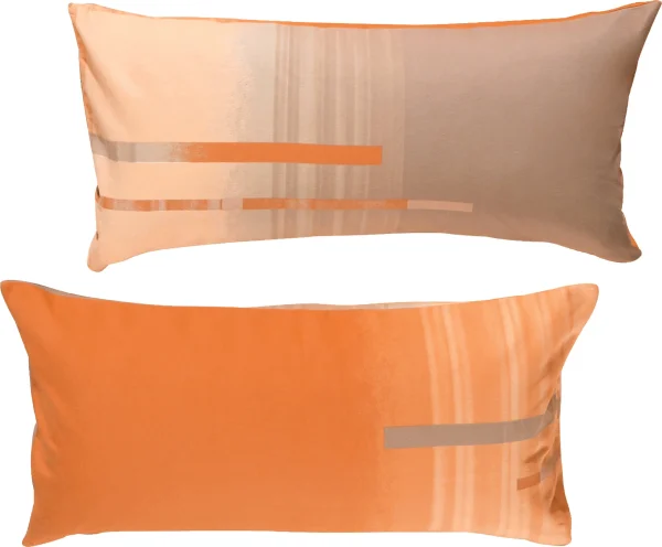 Erwin Müller Kissenbezug In Orange-taupe 1