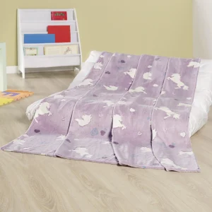 GMD Living Kinderdecke GLOW Einhorn In Rosa 7