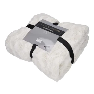 GMD Living Superweiche Kuscheldecke SMOOTH In Farbe Ivory (elfenbein) 13