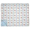 Greengate Quilt EVIE 180×230 Weiß Blau Mit Blumen 11