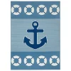 Hanse Home Kinderteppich Kurzflor Take A Cruise Anker Blau 7