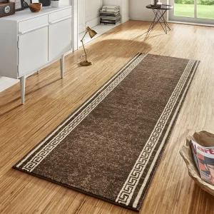 Hanse Home Kurzflor Teppich Läufer Casa Braun 8