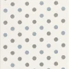 Happy Rugs Kinderteppich CONFETTI Creme/blau-silbergrau 17