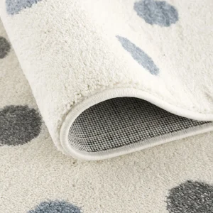 Happy Rugs Kinderteppich CONFETTI Creme/blau-silbergrau 11