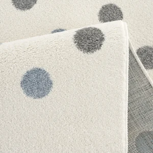 Happy Rugs Kinderteppich CONFETTI Creme/blau-silbergrau 13