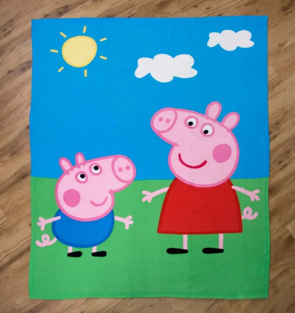 Herding Fleece-Decke Peppa Pig, 130×160 Cm 3