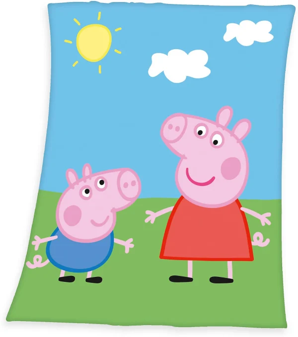 Herding Fleece-Decke Peppa Pig, 130×160 Cm 1