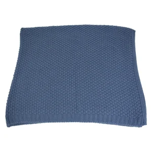 HomeLiving Kuscheldecke “Taubenblau” 1270×1520 In Blau 11