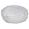 HomeLiving Pouf “Casual” 700x700x180 In Grau 7