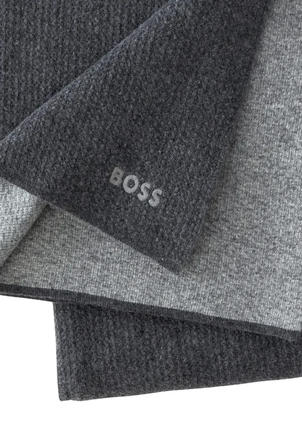 HUGO BOSS Home Plaid ZERMAT In Grau 4