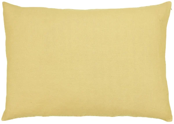 Ib Laursen Kissenhülle Leinen LEMON DROP Gelb 50×70 1