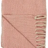 Ib Laursen Plaid Creme / Coral Sands Karo Muster 130×160 14