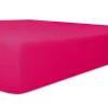 Kneer Spannbetttuch EDEL-ZWIRN-JERSEY Q20 In Fuchsia 10