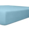 Kneer Spannbetttuch Topper One Spannbetttuch Q22 VARIO-STRETCH In Blau 13