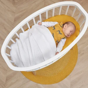 MEYCO Mini Relief Babydecke Warm Weiß 8