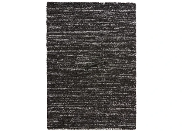 Mint Rugs Hochflor Teppich Delight Schwarz Grau Meliert 1