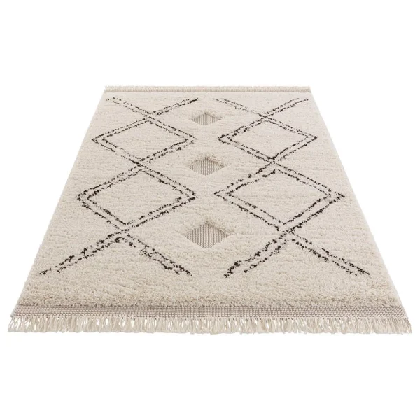 Mint Rugs Vintage Teppich Aranos Creme/schwarz 3