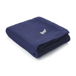 Möve Decke Cozy In Navy 7