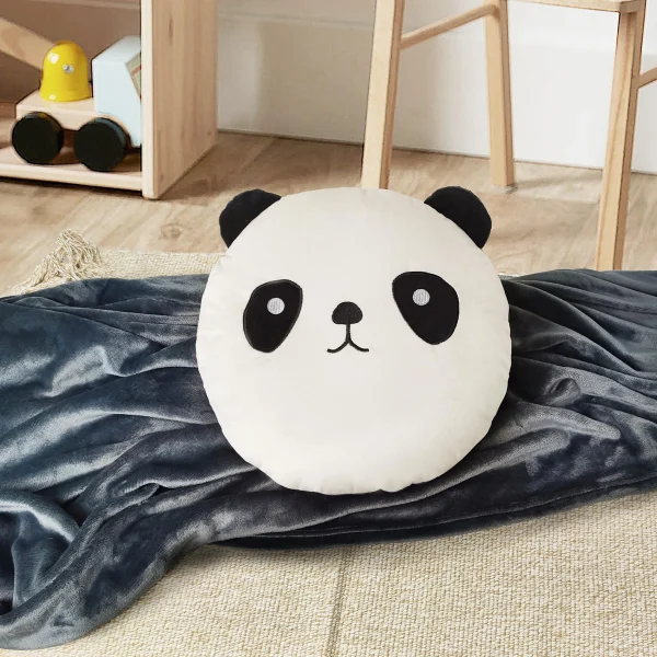 MyToys COLLECTION Kuschelkissen Mit Decke, Motiv Panda, 130 X 170 Cm + 45 X 45 Cm Von Pötter 1