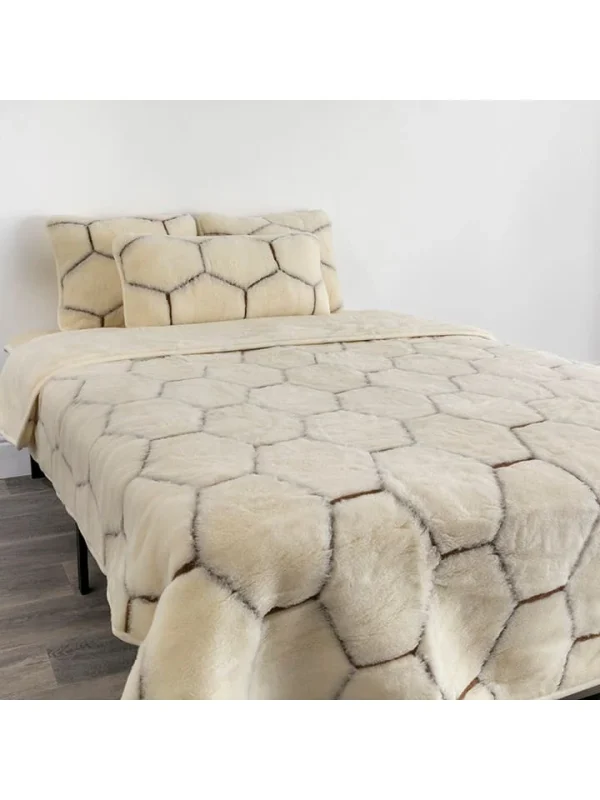 Native Kaschmir-Decke In Creme/ Bunt – (L)200 X (B)140 Cm 4