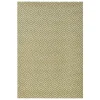 Northrugs In- & Outdoor Teppich Karo Grün/creme 23