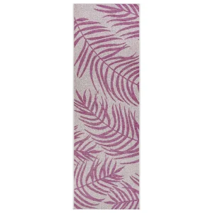 Northrugs In- & Outdoor Teppich Palmera Pink Creme 14