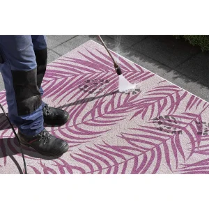 Northrugs In- & Outdoor Teppich Palmera Pink Creme 24