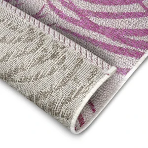 Northrugs In- & Outdoor Teppich Palmera Pink Creme 26