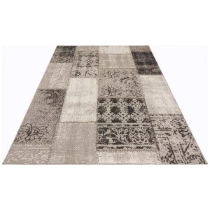 Northrugs In- & Outdoor Teppich Symi Taupe Creme Schwarz 12