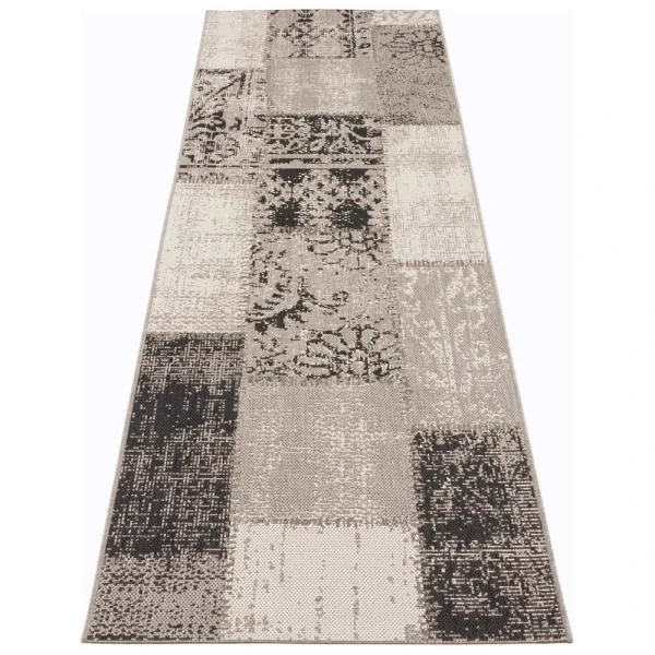 Northrugs In- & Outdoor Teppich Symi Taupe Creme Schwarz 5