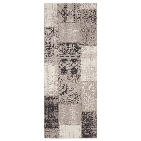 Northrugs In- & Outdoor Teppich Symi Taupe Creme Schwarz 6