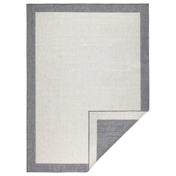 Northrugs In- & Outdoor Wendeteppich Panama Creme Grau 1