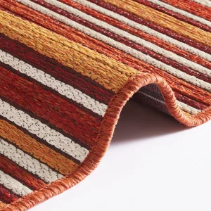 Northrugs Outdoorteppich Bamboo Rot Terra 11