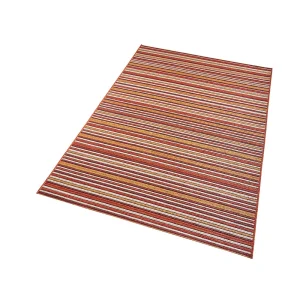 Northrugs Outdoorteppich Bamboo Rot Terra 13