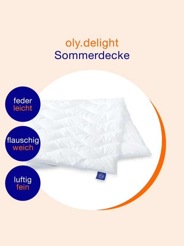 OLY Delight Sommerbettdecke In Weiß 4