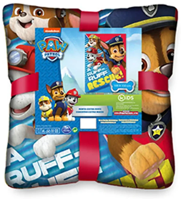 Paw Patrol Fleece-Decke Mit Silk-Touch, 150 X 100 Cm 3