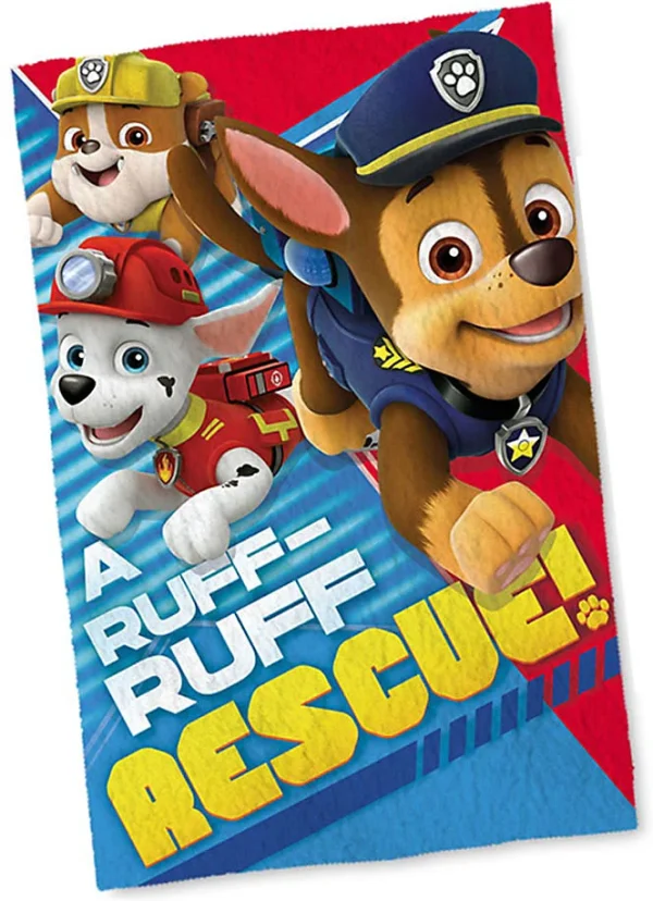 Paw Patrol Fleece-Decke Mit Silk-Touch, 150 X 100 Cm 4