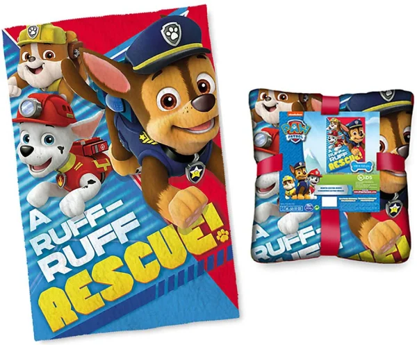 Paw Patrol Fleece-Decke Mit Silk-Touch, 150 X 100 Cm 1