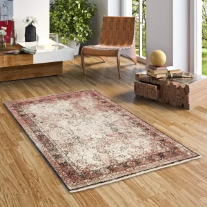 Pergamon Designer Teppich Nia Vintage Verlauf In Creme 15